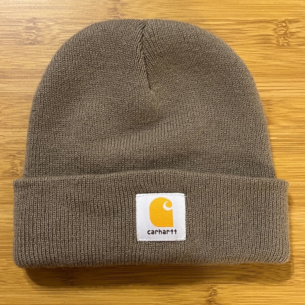 Carhartt Tan Knit Youth Beanie